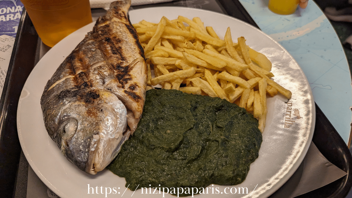 nizipapaparis.com-portugal-trip-day-1-lisbon-dinner-boat-stay-Dourada-Esparregado-Dose