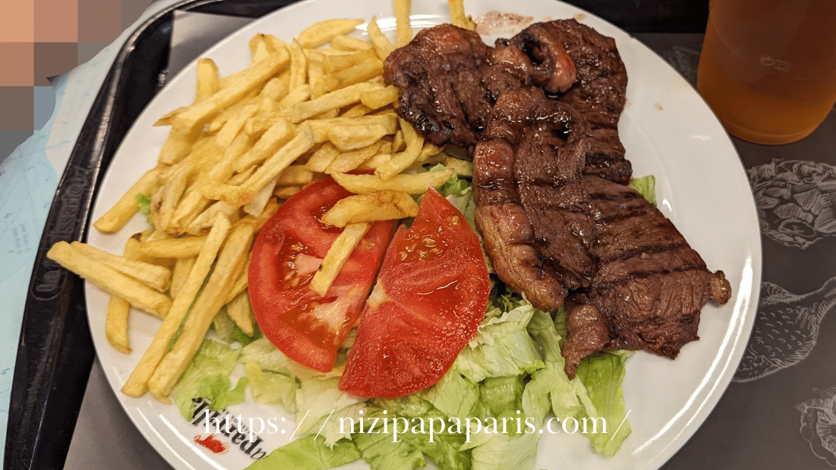 nizipapaparis.com-portugal-trip-day-1-lisbon-dinner-boat-stay-Picanha-200gr-Salada-Mista-Dose