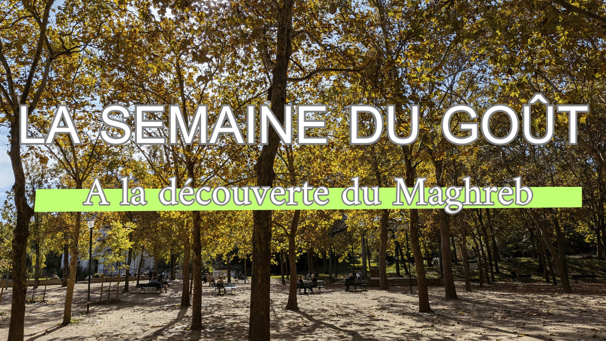 10月の味覚週間。木曜日の給食メニューは北アフリカ特集。